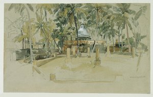 Buddhist Temple in Ceylon (Sri Lanka)