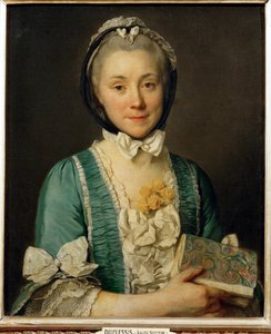 Madame Lenoir, mother of Alexandre Lenoir, founder of the Musée des monuments français by Joseph Siffred Duplessis
