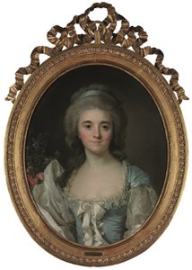 Portrait of Comtesse de Provence (1753-1810) by Joseph Siffred Duplessis