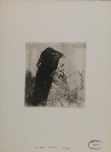 Untitled--Old Woman Reading