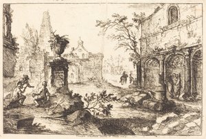 Architectural Fantasy with Roman Ruins