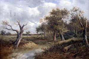 Landscape with Dying Tree by Joseph Thors