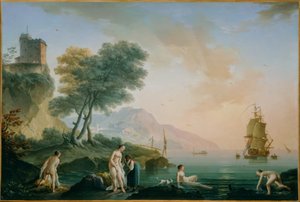 Bathing Girls on the Seashore