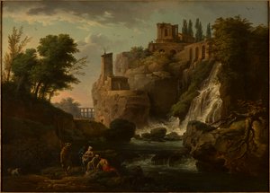 Tivoli Landscape by Joseph Vernet