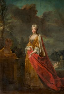 Maria Amalia of Bavaria (1701-1756) by Joseph Vivien