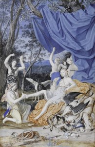 Marie-Thérèse of Austria Represented as Diana by Joseph Werner the Younger