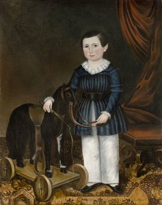 Boy with a Toy Horse, c.1845