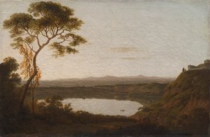Lake Albano by Joseph Wright of Derby