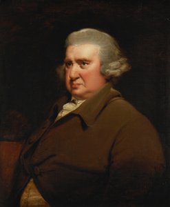 Portrait of Erasmus Darwin, Half Length, in a Buff Coat and White Shirt