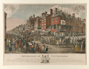 Procession of Victuallers of Philadelphia by Joseph Yeager