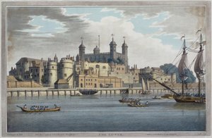 The Tower of London, engraved by J. C. Stadler, published 1795