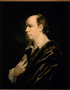 Oliver Goldsmith, Portrait c.1770 by Joshua (studio of) Reynolds