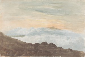 Mountainous Landscape with Clouds by Joshua Cristall