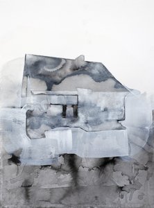 Abstract Grey House by Joshua Hoskins