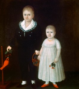 Edward and Sarah Rutter by Joshua Johnson