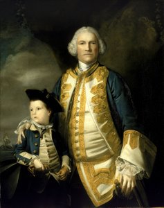 Admiral Francis Holburne (1704-1771) and His Son, Sir Francis, 4th Baronet (1752-1820)