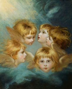 Heads of Angels - Portrait of Miss Francis Isabel Ker Gorden