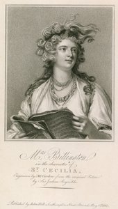 Mrs Billington in the character of St Cecilia by Joshua Reynolds