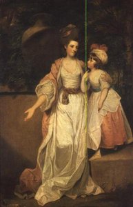 Mrs. Thomas Jelf Powis and her daughter Catherine