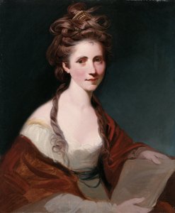 Portrait of Angelica Kauffmann by Joshua Reynolds
