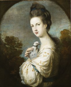 Portrait of Miss Juliet Langton Standing, Half Length, 1764