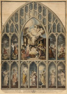 The Reynolds Window Depicting the Seven Virtues by Joshua Reynolds