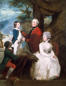 The Temple Family by Joshua Reynolds
