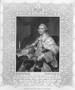 William Fitz-Maurice Petty, First Marquis of Lansdowne, engraved by H. Robinson