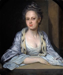 Frances Holburne nee Ball, c.1760 by Joshua follower of Reynolds