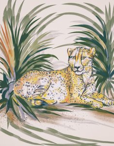 Peaceful Jungle Cheetah by Josie George