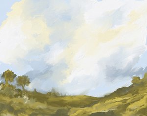 Rolling Fields Cloudscape