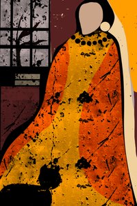 Vibrant Bohemian Woman
