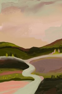 Winding River Valley