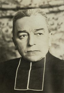 Portrait of Abbot Emile Wetterle by Josse Photo
