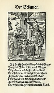 Blacksmith by Jost Amman