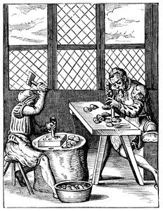 Dice Makers Workshop, 16th century