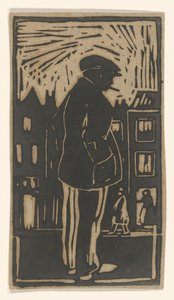 Standing Man in a Street by Joub Wiertz
