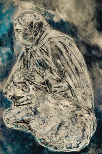 Servant in the Manger (Evening) by Joy Lions