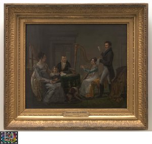 The Harp Lesson by Jozef Geirnaert
