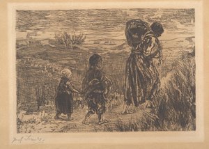 Going Home by Jozef Israëls