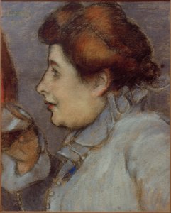 Woman with Glass