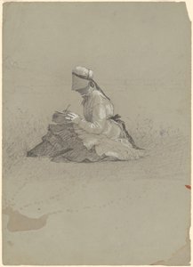 Young Lady Writing