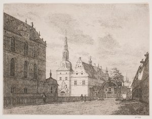 Carousel Yard at Frederiksborg by Jørgen Roed