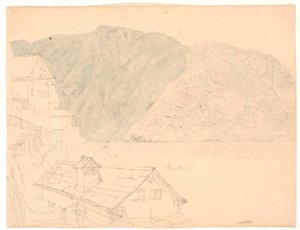 Lake at Gmunden by Jørgen V. Sonne