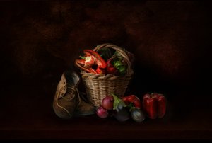 Rustic Garden Bounty