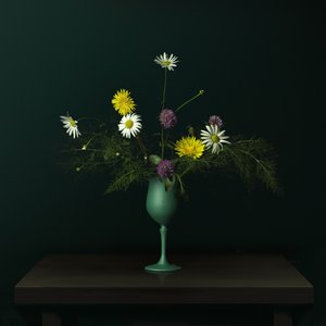 Wildflower Vase Still Life