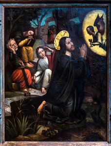 Christ in the Garden of Olives by Juan Correa de Vivar