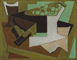 Bunch of Grapes and a Pear, 1920 by Juan Gris