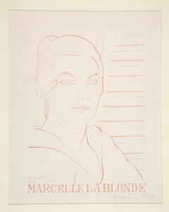 Marcelle La Blonde by Juan Gris