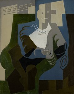 Seated Harlequin, c.1920